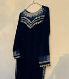 Blue Velvet 2pc Dress